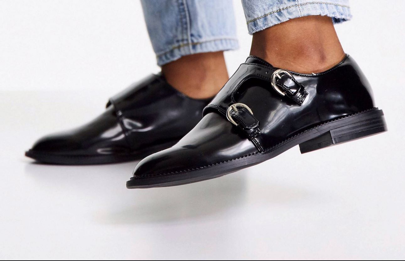 monk loafers black-lolini vogue