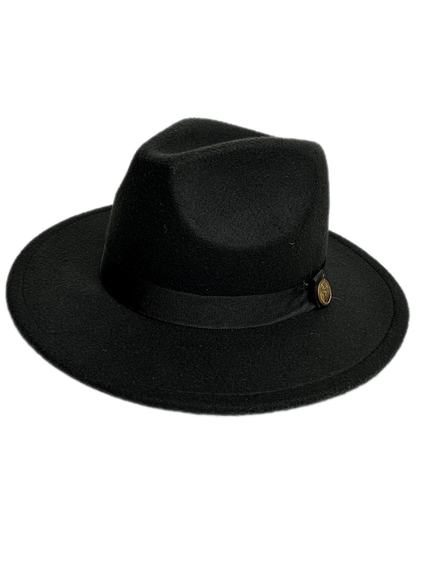 Black Fedora Hat