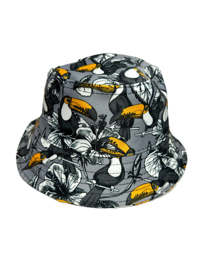 grey/yellow unisex bucket-lolini vogue