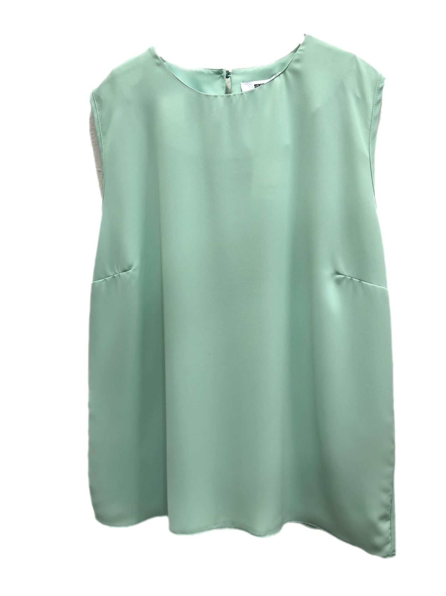 Mint sleeveless top-lolini vogue