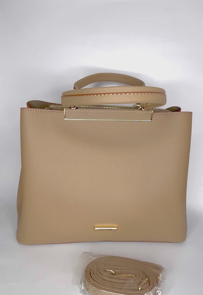 Nude medium sized bag- lolini vogue 