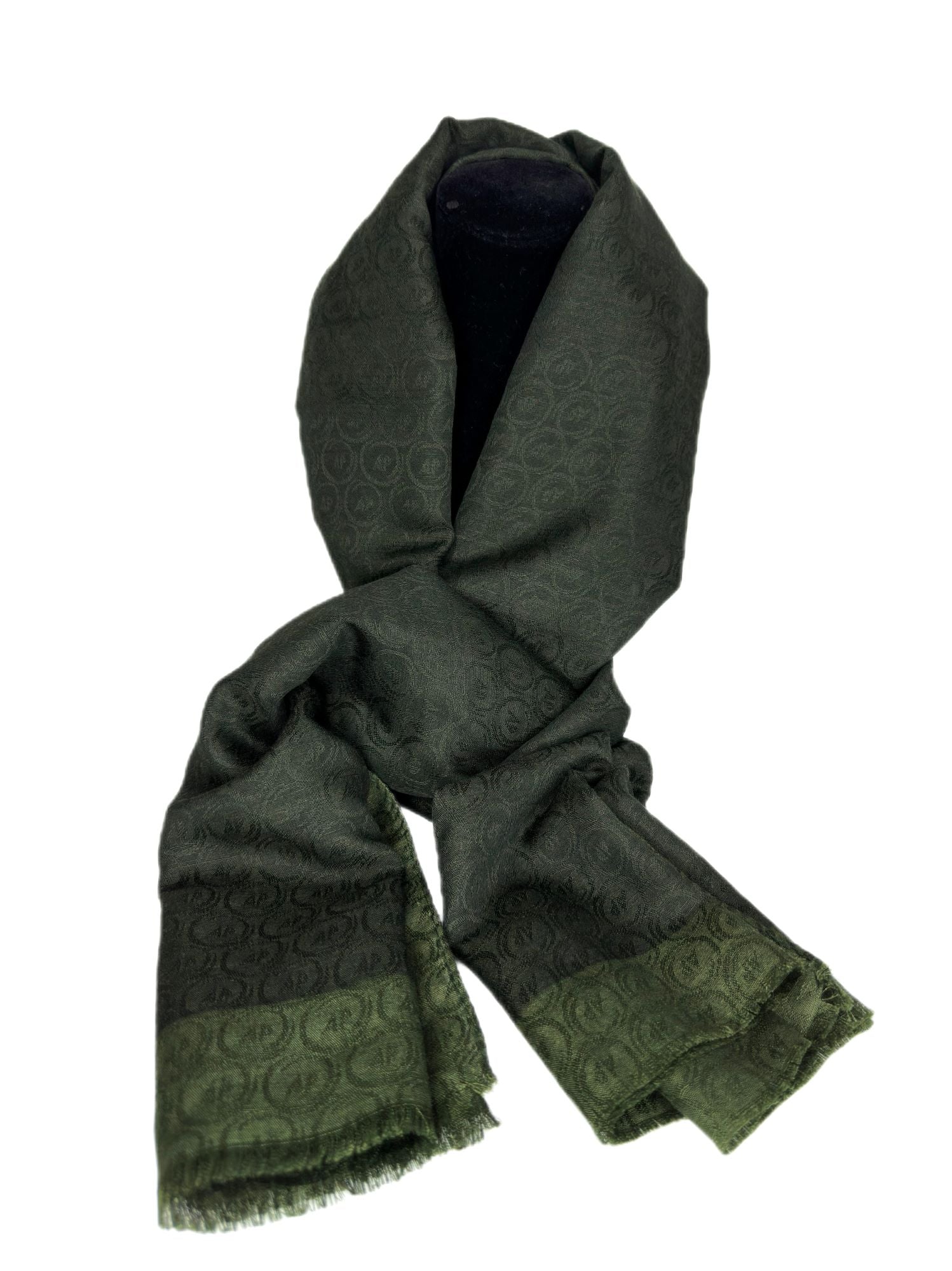 Dark green scarf-lolini vogue