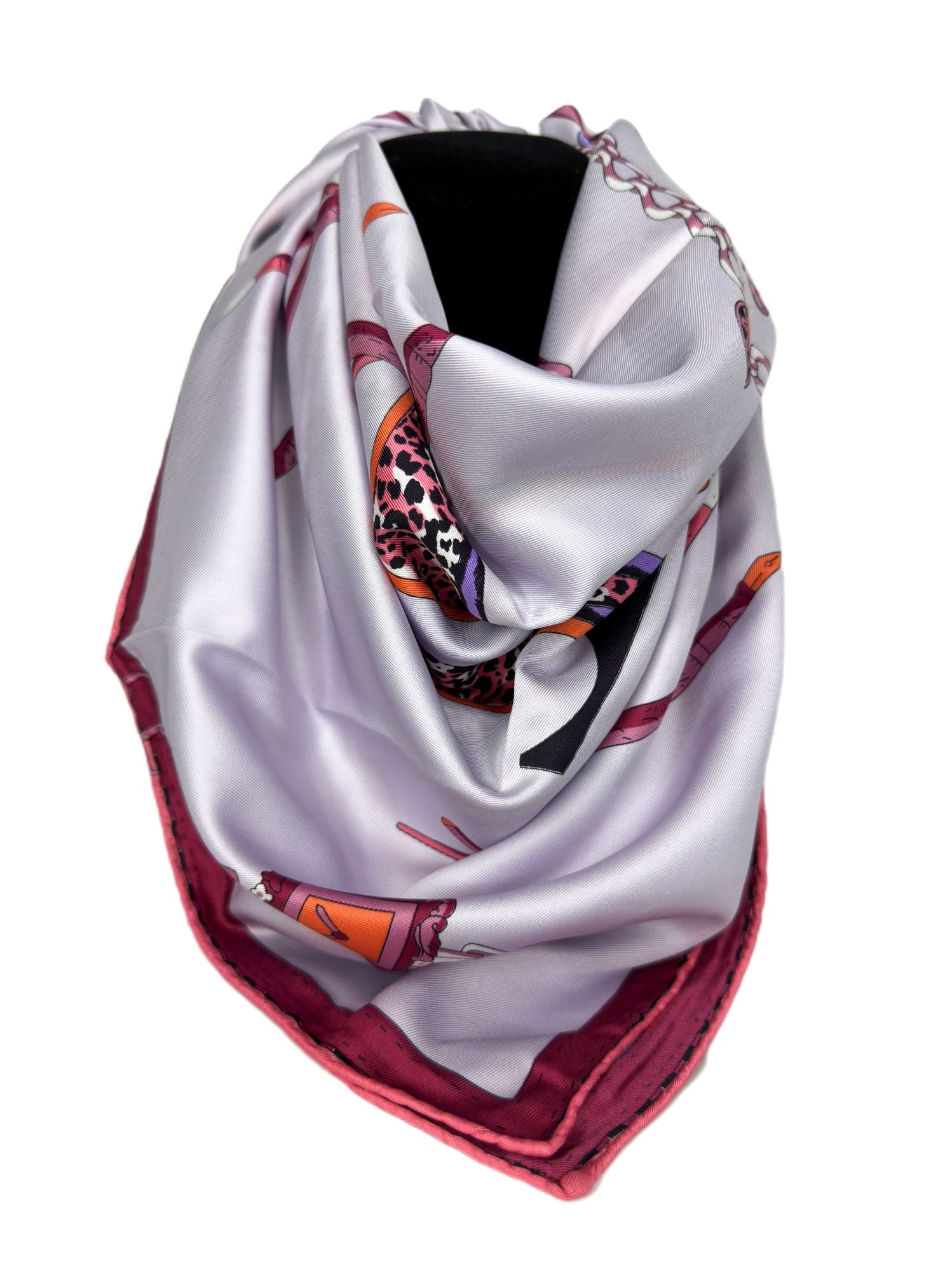 lilac silk scarf-lolini vogue