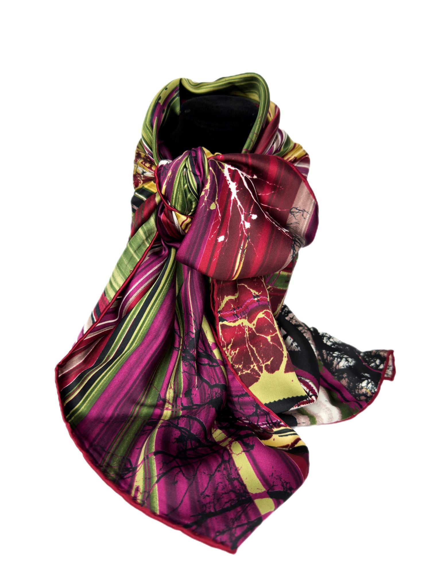 multcolor elegant printed scarf-lolini vogue