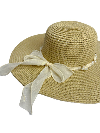 Light Brown Straw Sun Hat