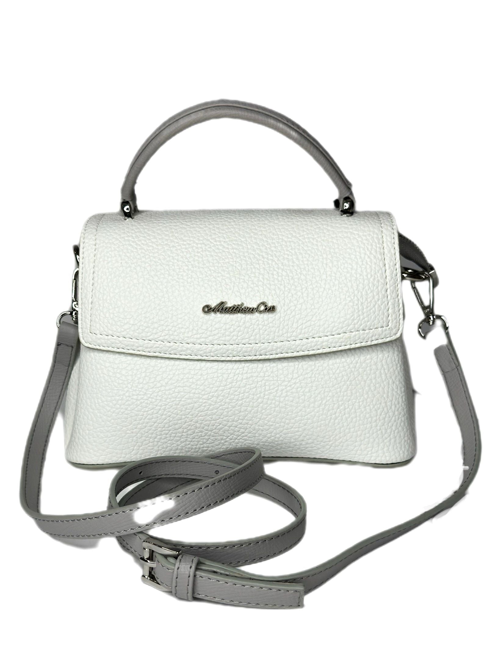 white mini cross handbag-lolini vogue